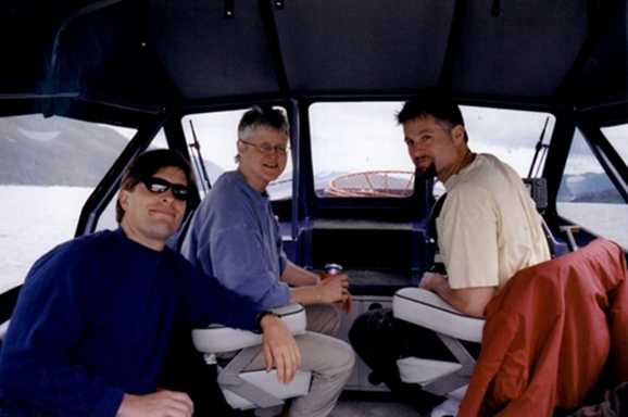 crew on boat
