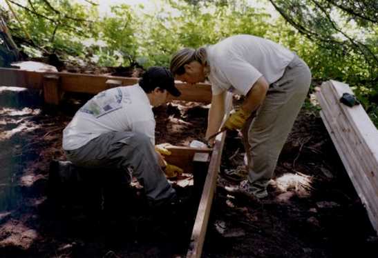 Dan and Dru cabin
        two