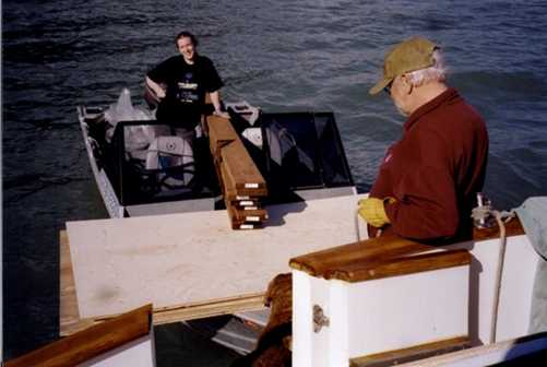 unloading onto Ronquil