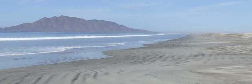 Pacific side beach